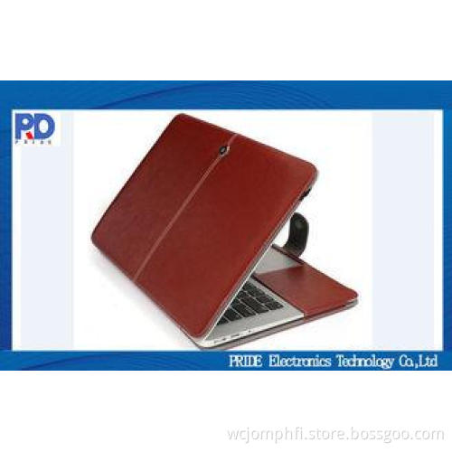 Luxury Faux Leather Macbook Laptop Case , Macbook Air / Pro